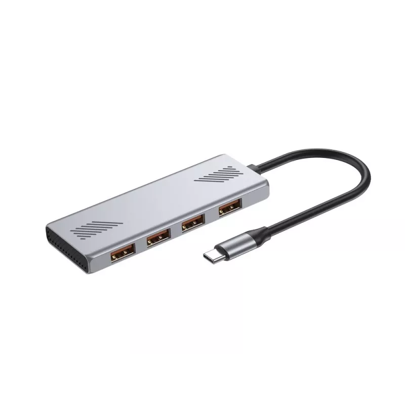 Gembird UHB-CM-U310-A4-01 USB-C rozbočovač, 4x USB-A 3.2 Gen 2