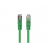 Lanberg PCF6-20CC-0100-G Patch kábel Cat.6 F/UTP, balenie 10 ks, 1 m, zelený