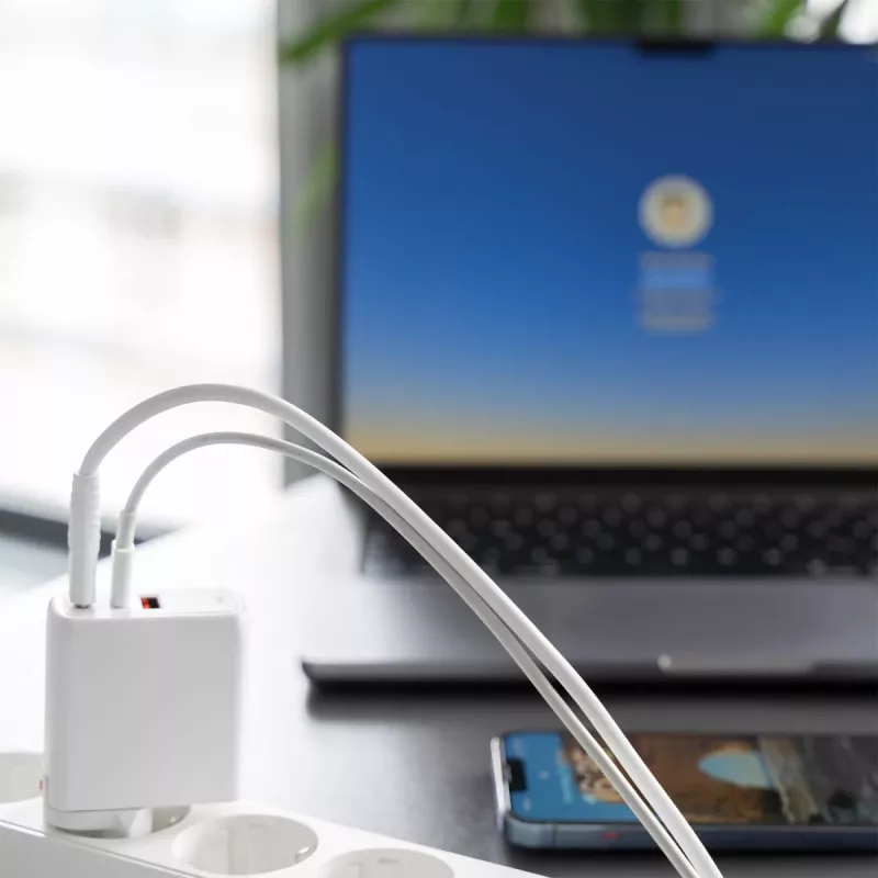 Nabíjačka Indoor 4smarts GaN Flex Universal biela