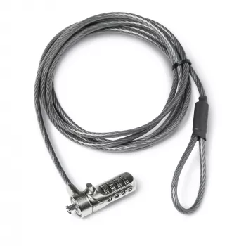 Zámok kombinovaný DICOTA Stand-alone Notebook Security Pro čierny ušľachtilá oceľ