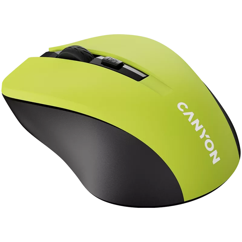 Myš CANYON MW-1 wireless žltá CNE-CMSW1Y rozhranie