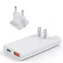 Cestovná nabíjačka CHOETECH GaN USB-C, USB-A: 67W, PD