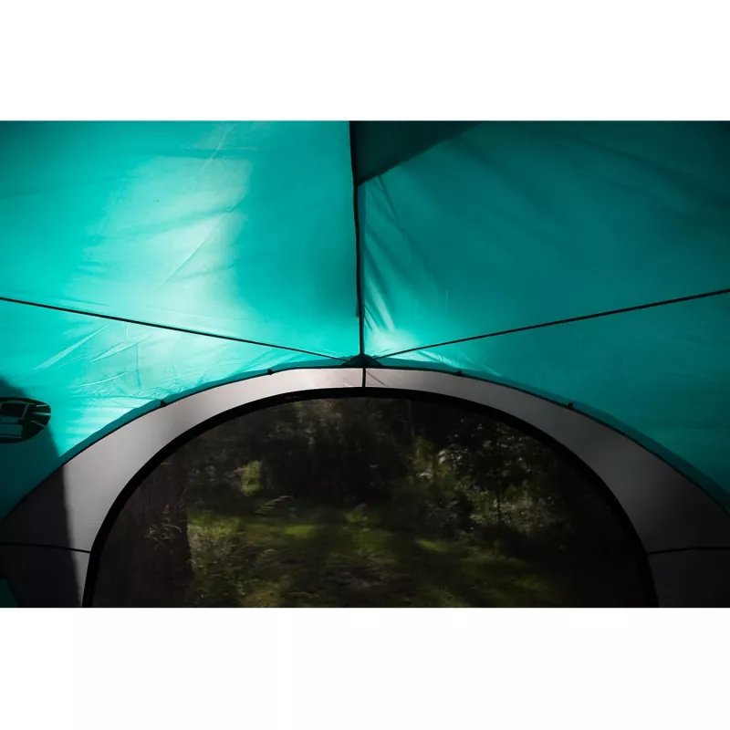 Event Dome Shelter L, 3,65 x 3,65m, pavilón svetlomodrá/sivá