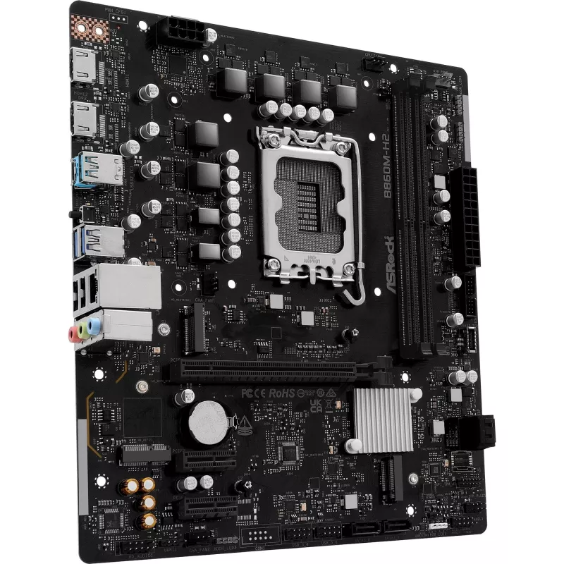 ASRock B860M-H2 DDR5 LGA1851 Micro-ATX základná doska