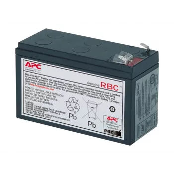 APC náhradná batériová kazeta APCRBC106 (OEM), olovená (VRLA), 1 ks, čierna, RoHS, 2,5 kg, 102 mm