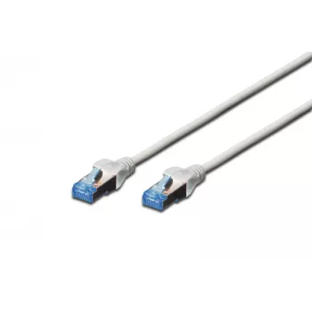 Sieťový kábel Digitus CAT 5e SF/UTP RJ-45 1m sivý