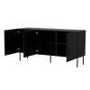 Cama 3D komoda PALAZZO BIS 151x40x75 matná čierna