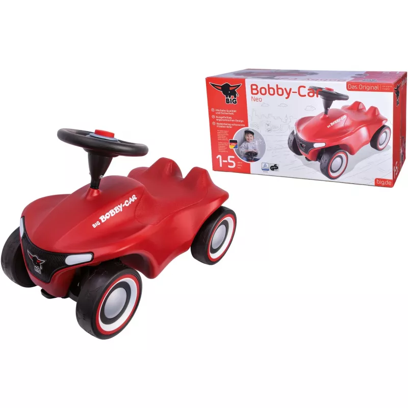 Bobby-Car-Neo, odrážadlo červené