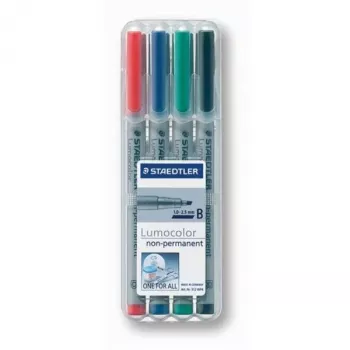 Fixka Staedtler 312 WP4 čierna modrá hnedá zelená oranžová červená fialová žltá