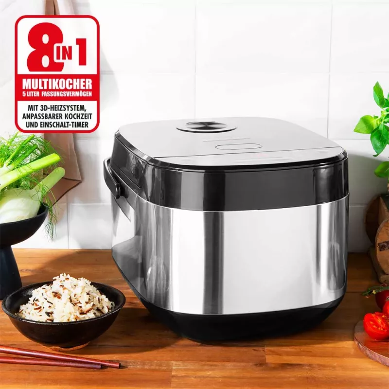Gastroback Design Multicook Pro 5 L 790 W čierna nerez