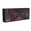 Gaming set Ultron HAWK klávesnica myš QWERTZ nemecká čierna červená biela