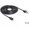 DeLOCK EASY-USB 2.0-A na Micro-B kábel 5m