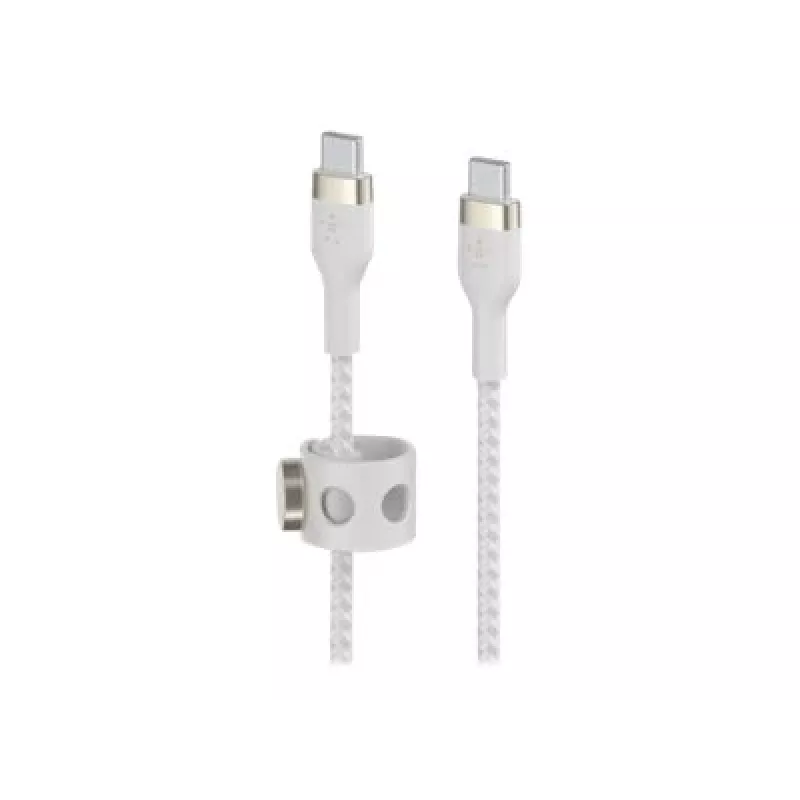 Belkin BOOSTCHARGE PRO Flex USB kábel 3 m USB 2.0 USB C biely (CAB011BT3MWH)