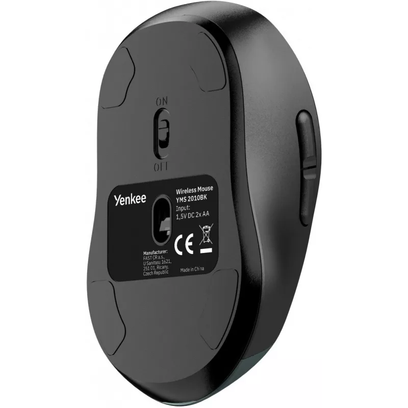 YENKEE YMS 2010BK GYRO Dual bezdrôtová myš, Bluetooth + USB 2,4 GHz