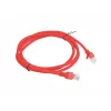Lanberg PCU5-20CC-0150-R Prepojovací kábel Cat5e UTP, 1,5 m, červený, 10 ks