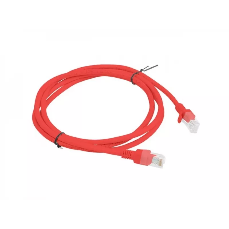 Lanberg PCU5-20CC-0150-R Prepojovací kábel Cat5e UTP, 1,5 m, červený, 10 ks
