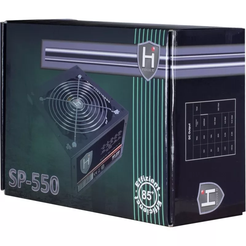 Napájací zdroj Inter-Tech HIPOWER SP-550 550 W