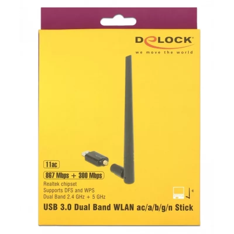 Sieťová karta DeLOCK 12535 RF Wireless