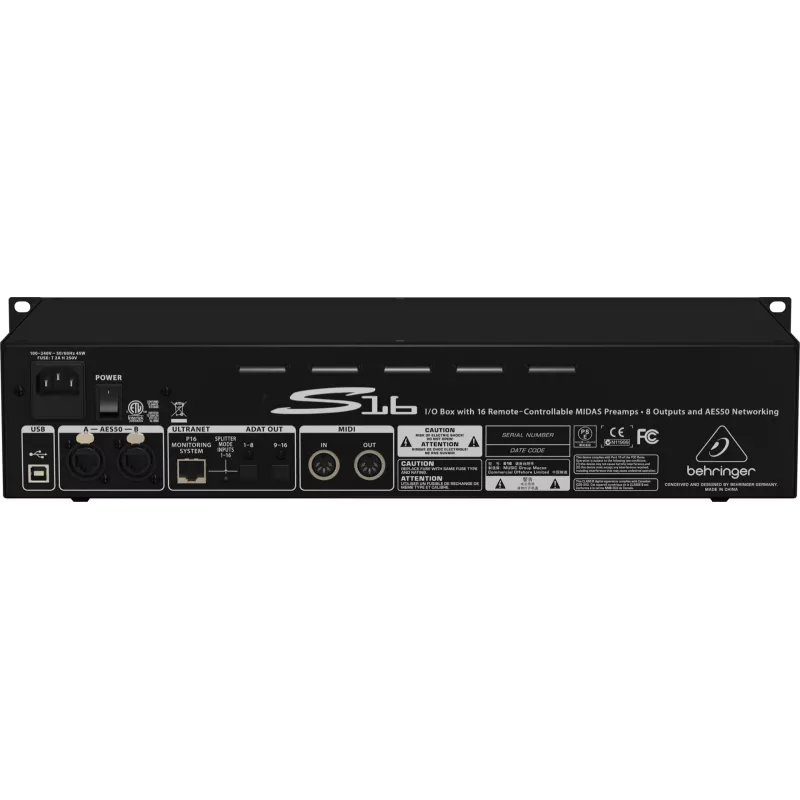Behringer Digital Snake S16 audio modul