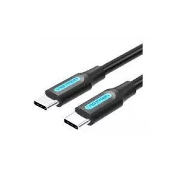 Kábel USB-C na USB-C/1M čierna Cosbf Vention