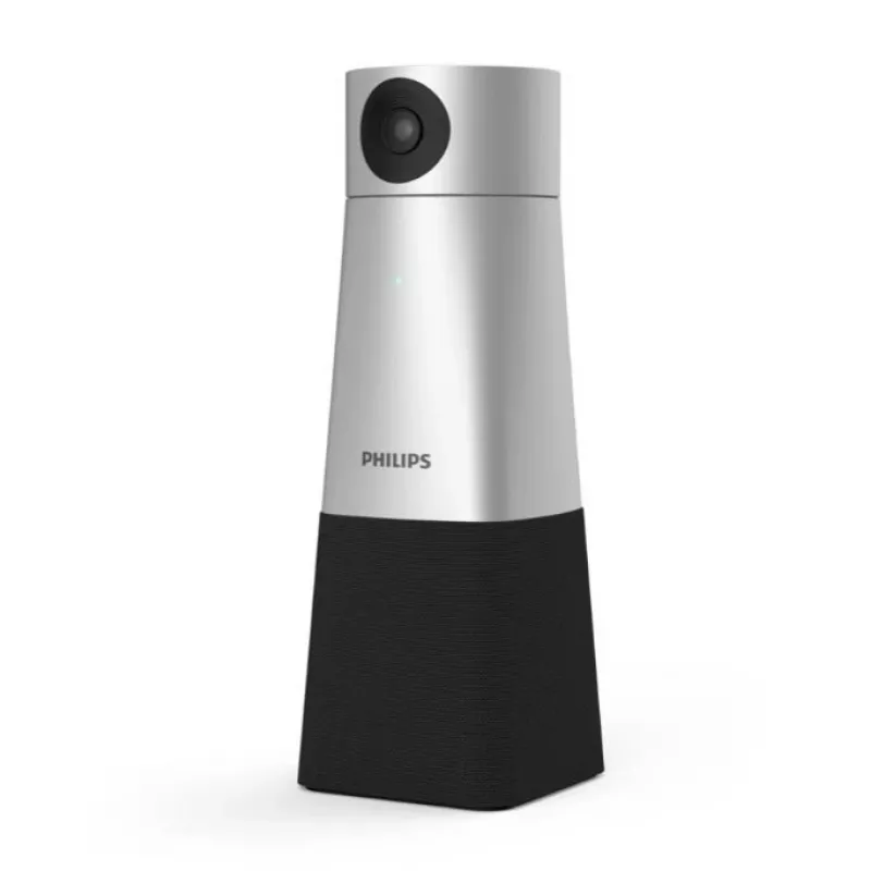 Philips PSE0550 SmartMeeting prenosná 4K kamera na videokonferencie s vstavaným mikrofónom, 30 fps, USB, čierna/strieborná