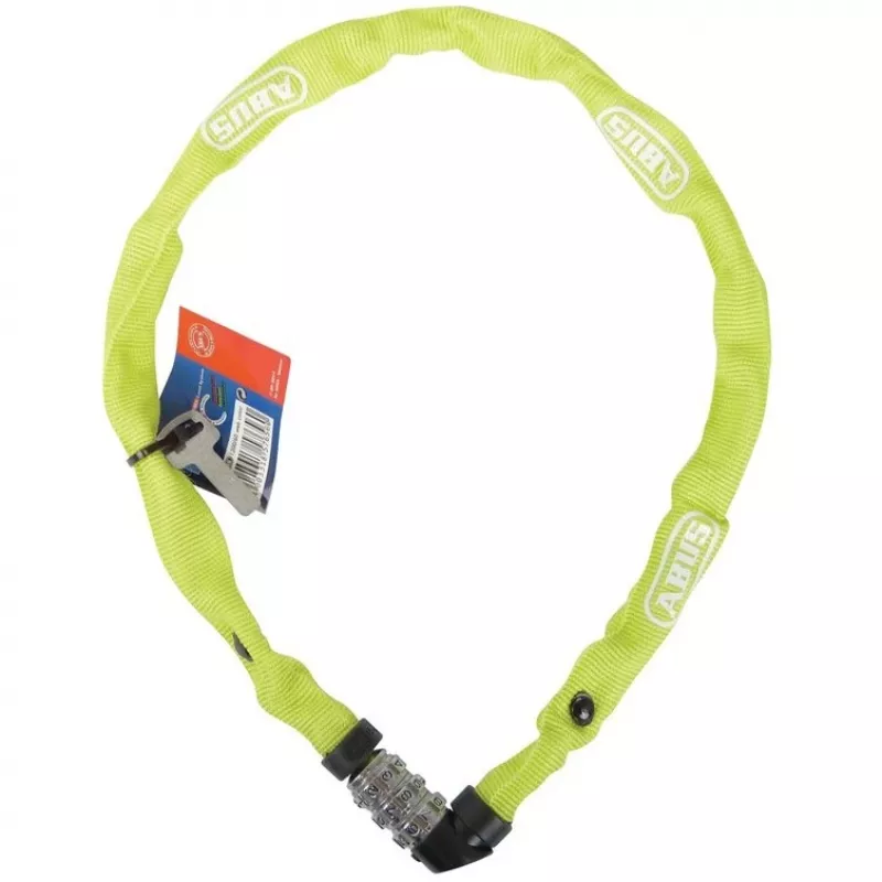 Reťazová zámka ABUS 57656 žltá 600 mm oceľ 200 g