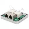 Nástenná zásuvka Digitus CAT 6A 2-portová