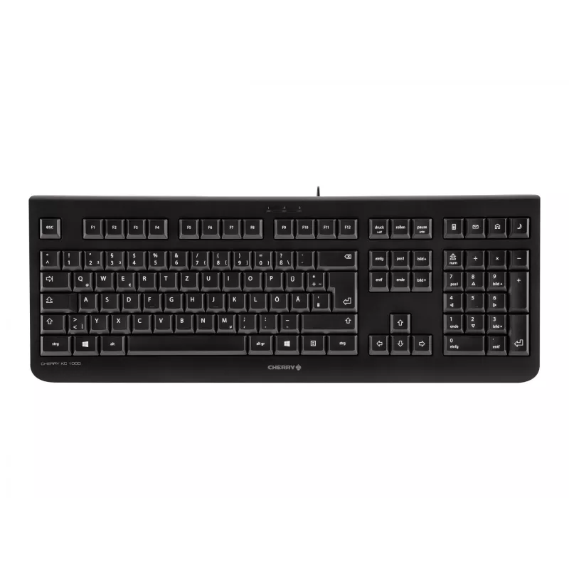 Cherry KC 1000 - klávesnica - nordická - čierna