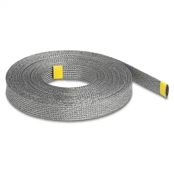 Obal kábla DeLOCK 20940 čierny strieborný 2 cm vnútorný priemer