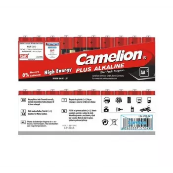 Jednorazová batéria CAMELION LR6-SP10 AA alkalická 1,5 V, 10 ks, 49,8 mm x 1,41 cm, 24 g na kus