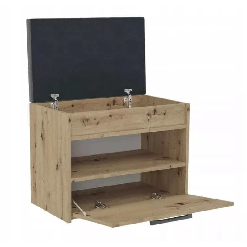 Topeshop PARMA MINI ARTISAN organizér na obuv uzavretý dub