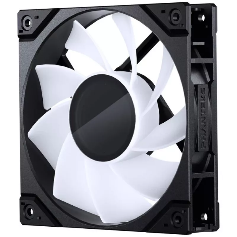 Phanteks M25 Gen2 PH-F120M25R_G2_DBK01 120 mm PWM D-RGB ventilátor do skrinky, Reverse Airflow, čierny