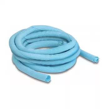 Hadicový obal na kábel DeLOCK 20880 modrý 1,2 cm polyester 5000 mm