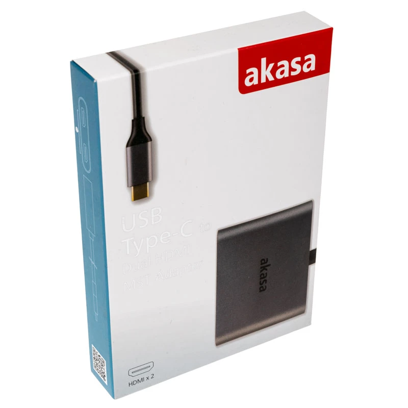 USB grafický adaptér Akasa AK-CBCA26-18BK