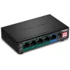 TRENDNET 5-portový gigabitový PoE+ switch 60W