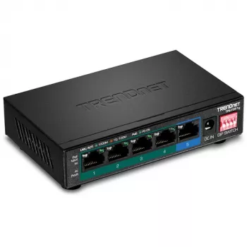 TRENDNET 5-portový gigabitový PoE+ switch 60W