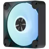 APNX FP1-R PWM Reverse ARGB skriňový ventilátor 120 mm čierny