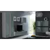 Cama Square skriňa VIGO 50/50/30 biela/sivá lesk