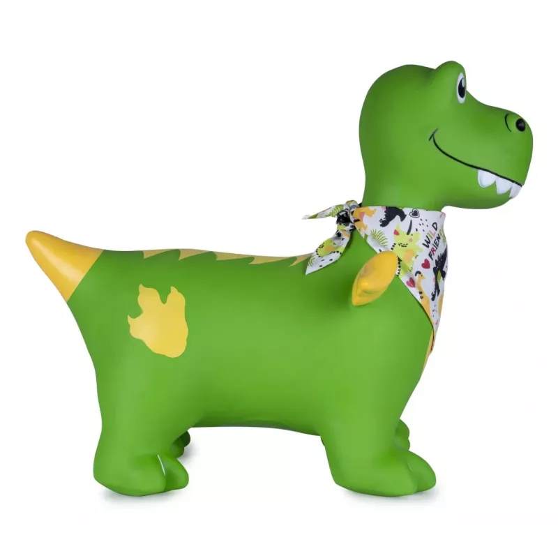 Skákacia hračka Jamara HoppyDoo Dino s krídlami zelená s pumpou