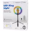 LogiLink prstencové svetlo na smartphone so selfie stick statívom, DM 20cm (AA0156)