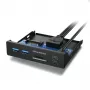Graugear USB-HUB+čítačka kariet Multi Front Panel, Type-C USB retail (G-MP01CR)