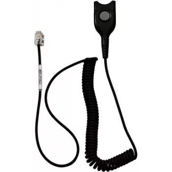 EPOS CSTD 08 - kábel headsetu - EasyDisconnect na RJ-9 samec - standard bottom cable (1000838)