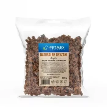 Pamlsky pre psov PETMEX Trainer plátky s divinou 500 g
