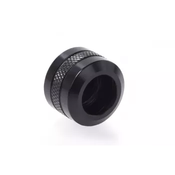 Sada fitingov Alphacool 17475 — mosadzné fitingy, čierne, Ø 22 mm, V 20 mm