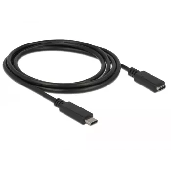 USB kábel DeLOCK 85534 USB 3.2 Gen 1 1,5 m USB C čierny
