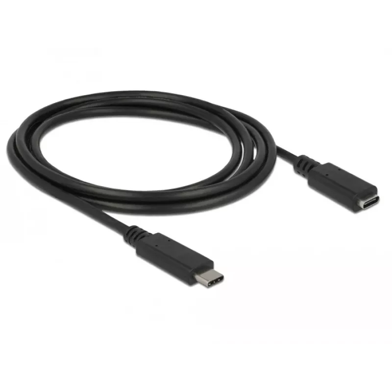 USB kábel DeLOCK 85534 USB 3.2 Gen 1 1,5 m USB C čierny