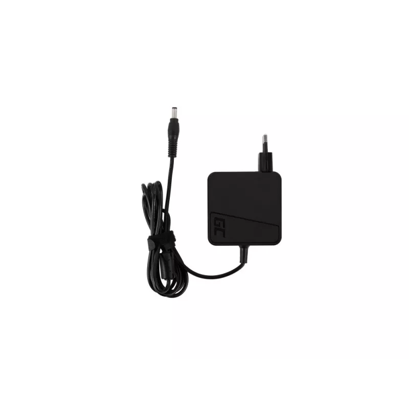 Napájací zdroj Green Cell AD25PV2 65W, 19V 3,42A AC/DC nabíjačka pre notebook, čierna