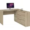 Topeshop BIURKO PLUS SONOMA počítačový stôl dubová farba
