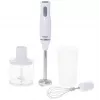 Adler AD 4620 súprava ručného mixéra, 800 W, 2 rýchlosti, sekáčik 450 ml, nádoba 750 ml, metla, biely