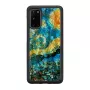Ochranné puzdro iKins pre Samsung Galaxy S20 – čierny dizajn Hviezdna noc